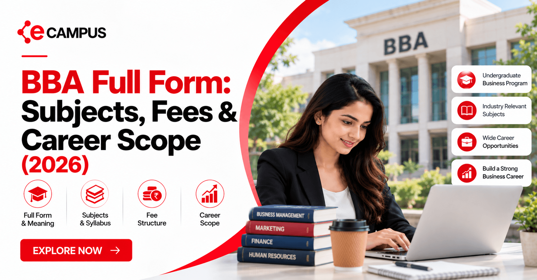 BBA Full Form: Subjects, Fees & Career Scope 2026