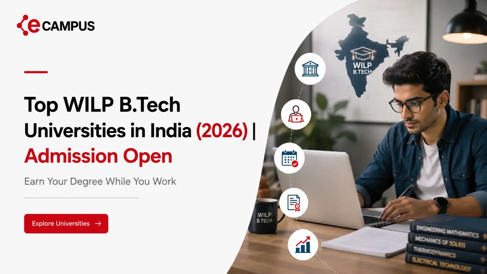 Top WILP B.Tech Universities in India (2026) | Admission Open