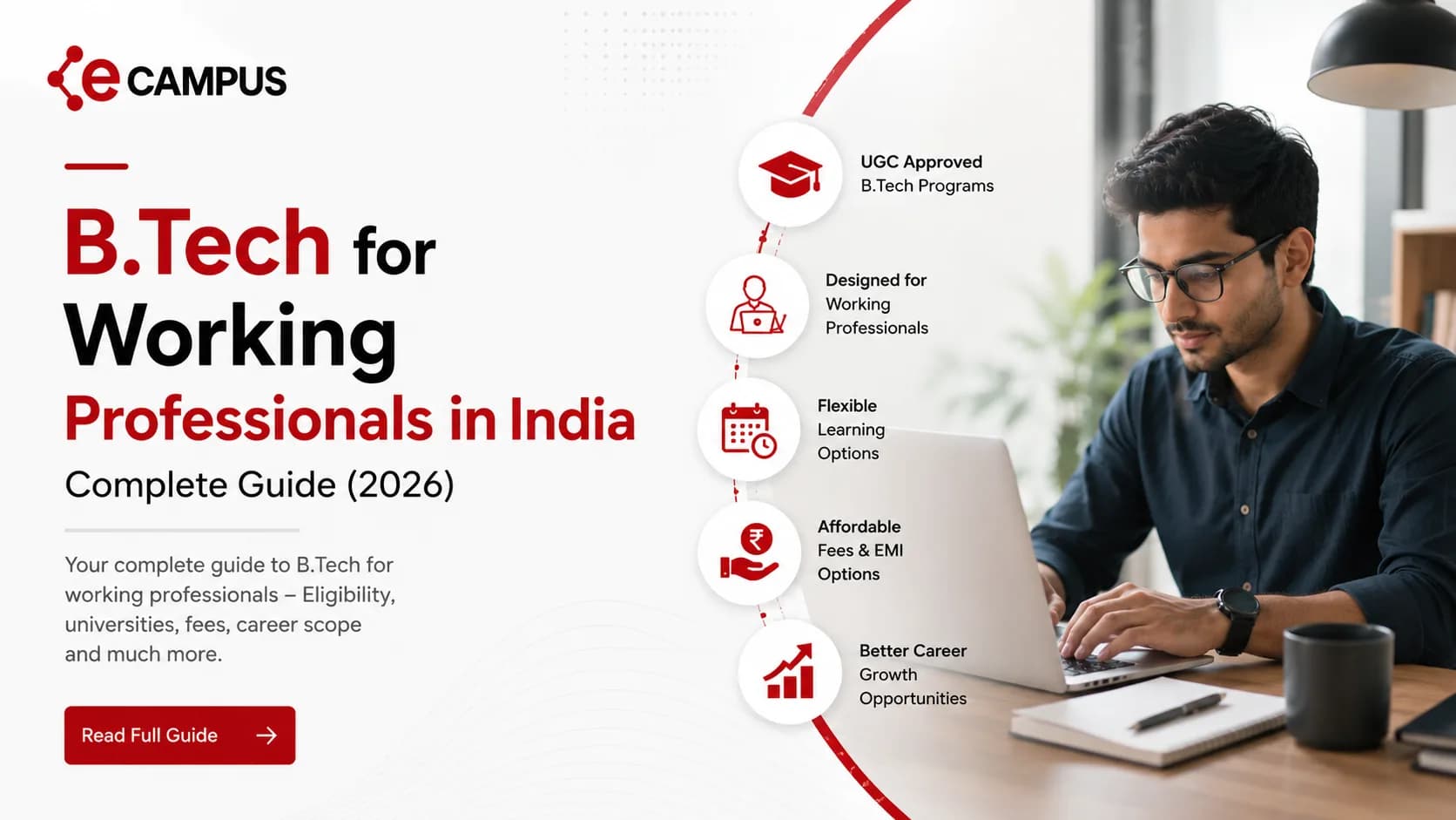 B.Tech for Working Professionals (2026) | UGC Approved – Complete Guide