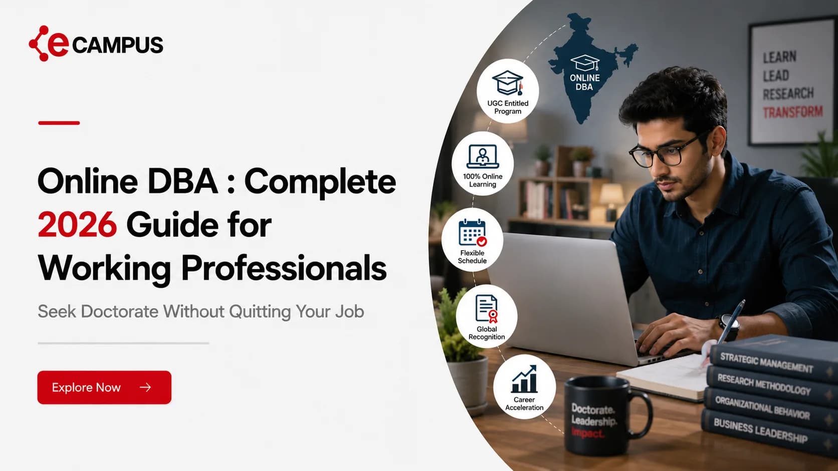 Online DBA : Complete 2026 Guide for Working Professionals Seeking Doctorate Without Quitting Their Job