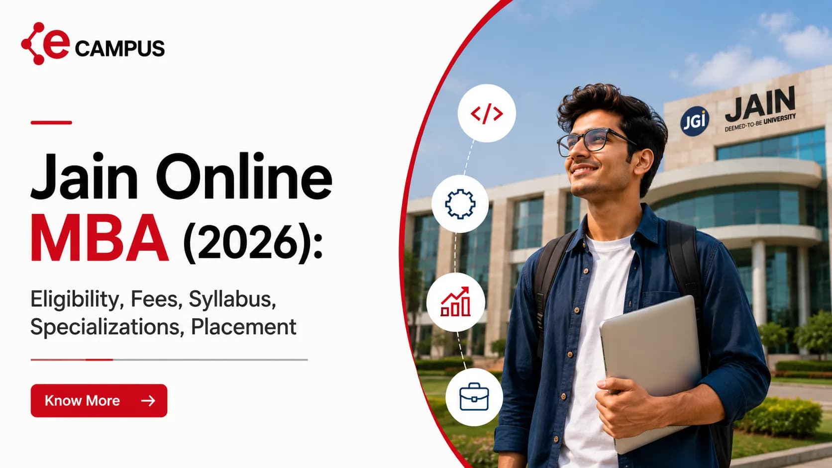 Jain Online MBA (2026): Eligibility, Fees, Syllabus, Specializations, Placement