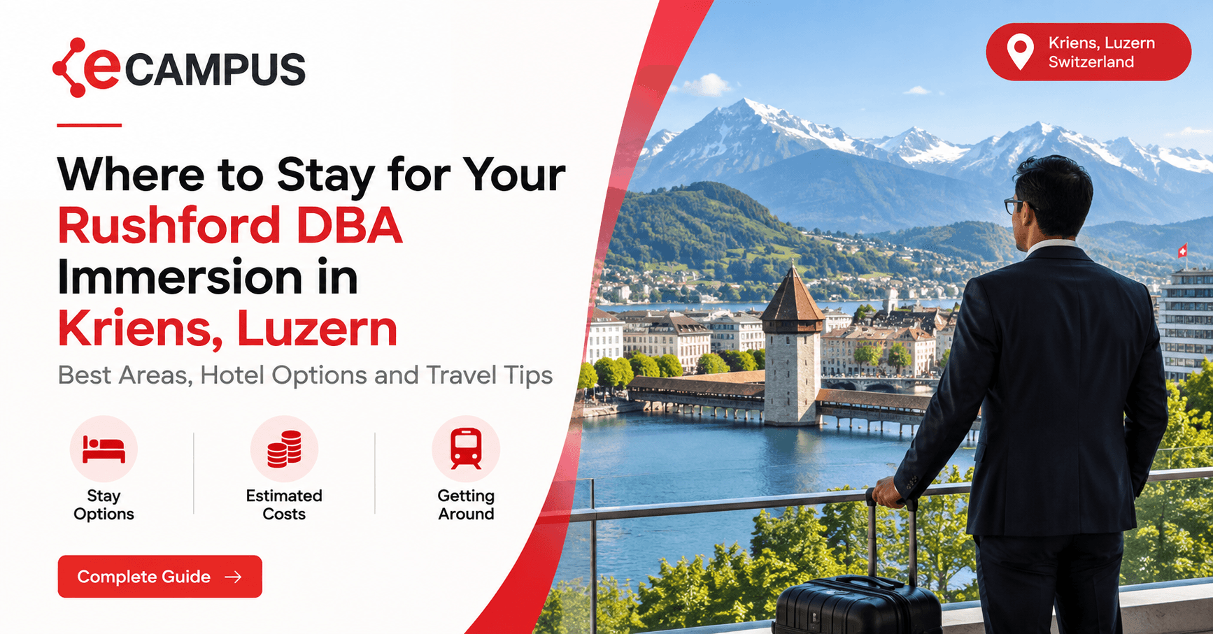 Where to Stay for Your Rushford DBA Immersion in Kriens, Luzern