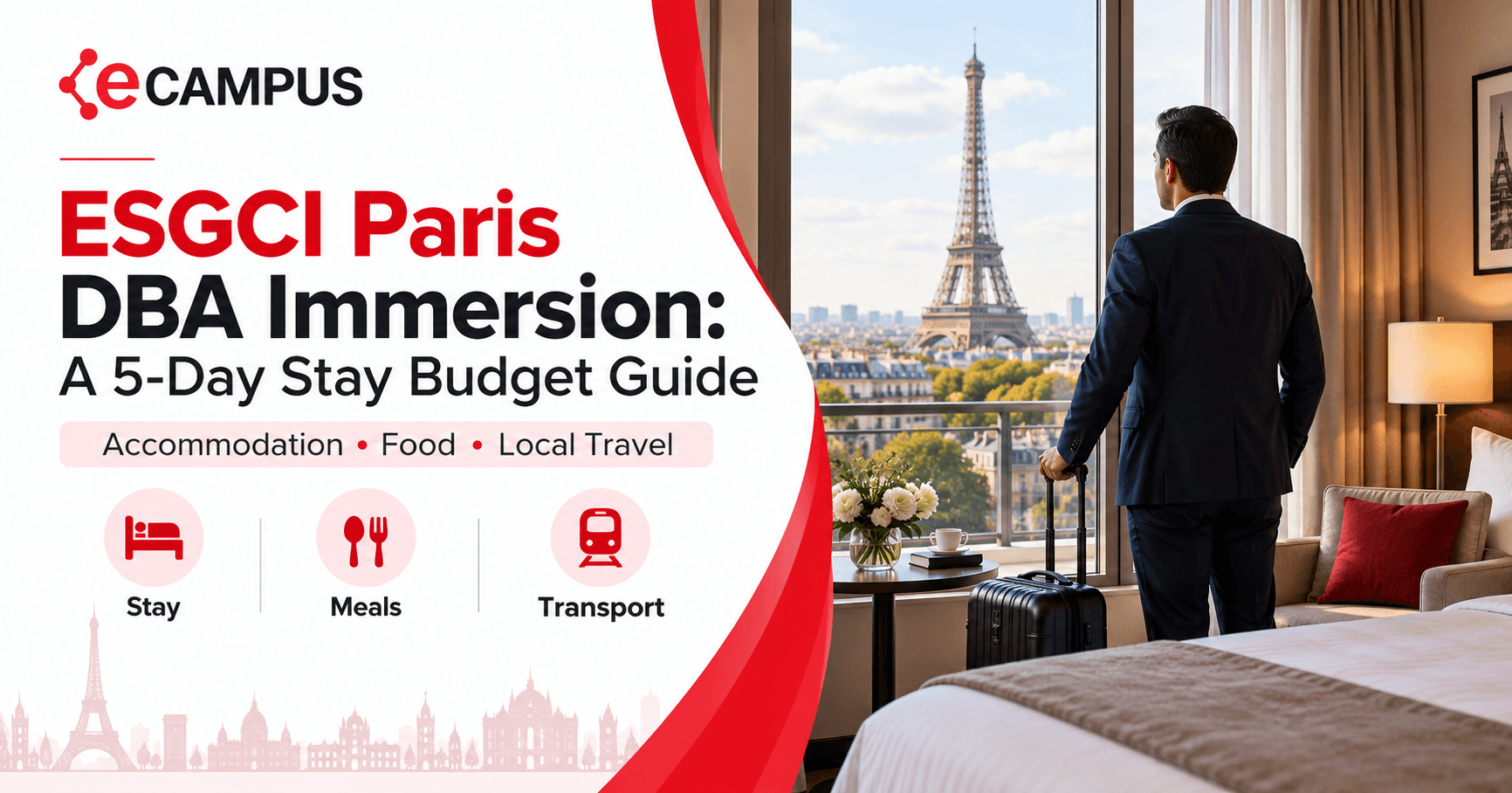 ESGCI Paris DBA Immersion: A 5-Day Stay Budget Guide