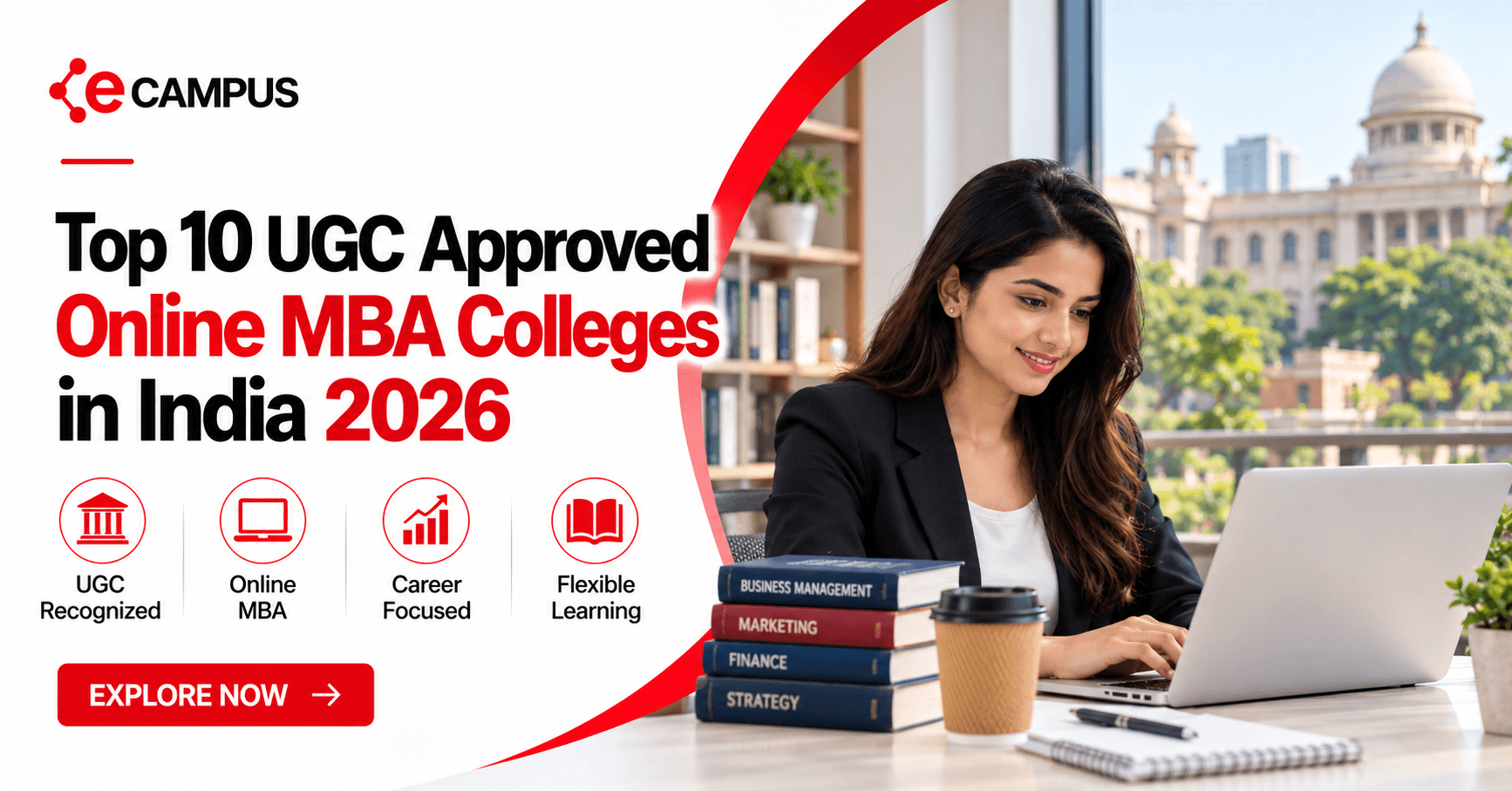 Top 10 UGC Approved Online MBA Colleges in India 2026