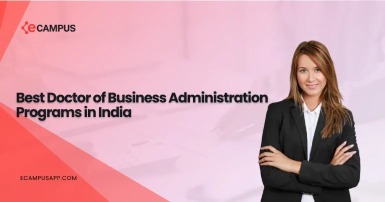 Best Doctor of Business Administration Programs in India
