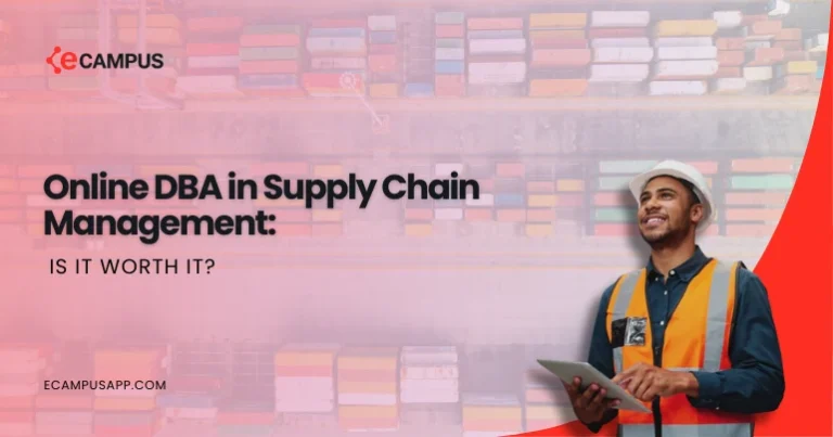 Online DBA in Supply Chain Management: Is It Worth It?