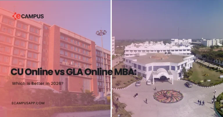 CU Online VS GLA Online MBA