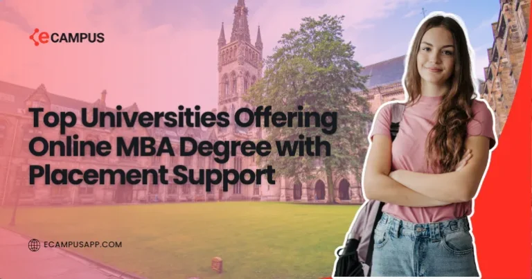 Top Universities Offering Online MBA Degree with Placement Support
