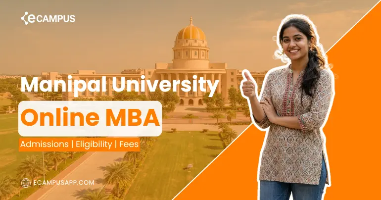 Manipal University Online MBA program overview for students in 2026