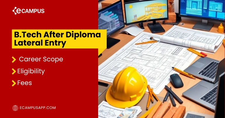 B.Tech After Diploma Lateral Entry: Eligibility, Fees & Career Scope