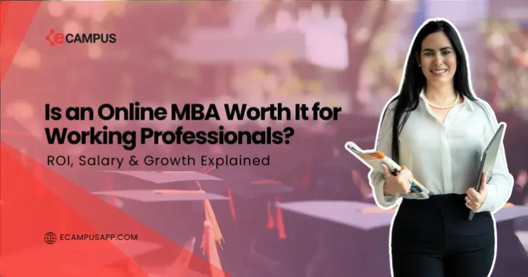 Online MBA worth it for working professionals in 2026