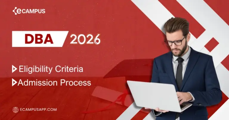 DBA Eligibility Criteria and Admission Process in 2026