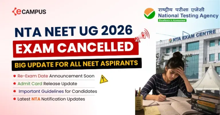 NEET UG 2026 re-exam latest update: Check expected exam date, admit card, result, counselling impact, and official NTA updates after cancellation reports.